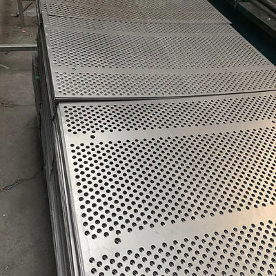 Mikroporforiertes Metallnetz-Lautsprechergitter mit Aluminiumblechen und heißdipperter verzinkter Konstruktion
