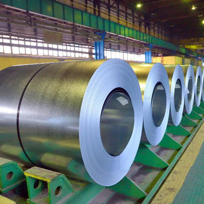 ISO9001 Warmgewalzte galvanisierte Stahlspule für den Bau 0,8*1250mm Breite