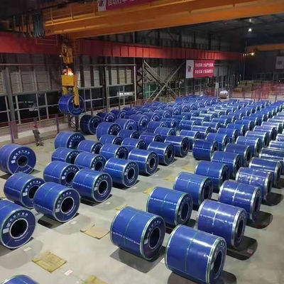 Schneidedienst AZ150 Z100 PPGI/PPGL Spirale/Rolle in allen Farben und maßgeschneiderten Größen 1250mm 1200mm 1000mm für PPGI/PPGL
