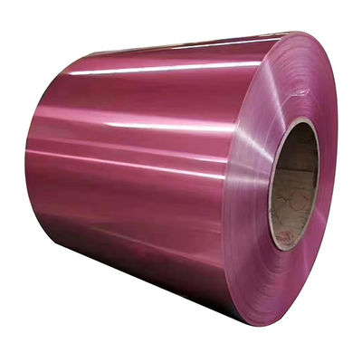Roter Spirale beschichtet mit Galvanisiertem Stahl PPGI PPGL Spirale DC51D DX51D Breite 700-1200MM