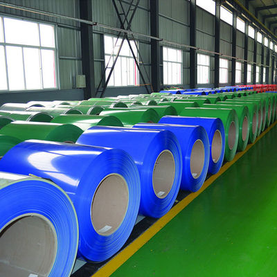 0.1-1.2 mm PPGI Farbbeschichtung Galvanisationsspule Vormalte Stahlspule Roll
